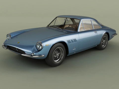 फेरारी 500 सुपरफास्ट 3D मॉडल