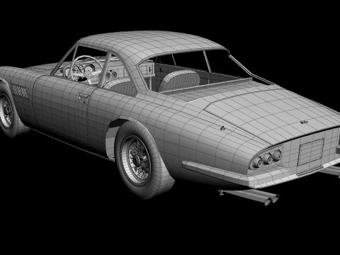 Ferrari 500 Superfast 3D Model
