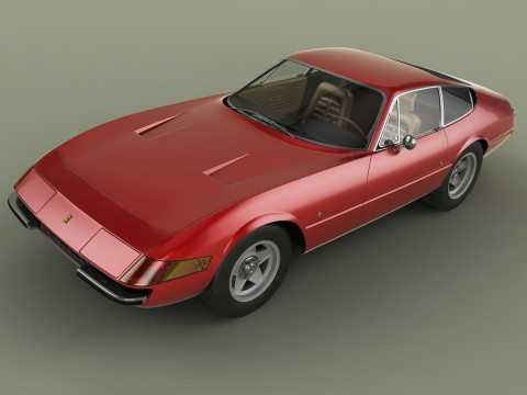 Ferrari 365 GTB-4 Daytona Modelo 3D