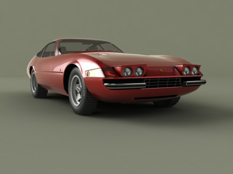 Ferrari 365 GTB-4 Daytona Modelo 3D
