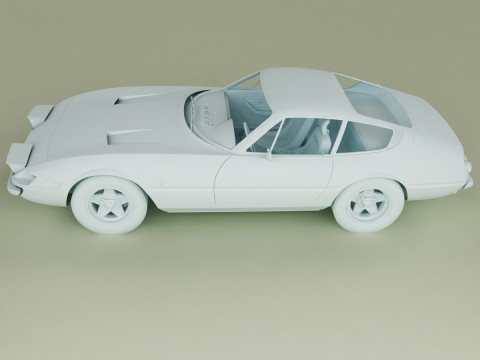 Ferrari 365 GTB-4 Daytona Modelo 3D