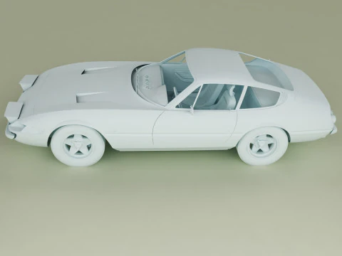 Ferrari 365 GTB-4 Daytona 3D Model
