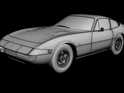 Ferrari 365 GTB-4 Daytona Modelo 3D