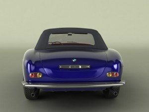 bmw  507 1958 3D Model