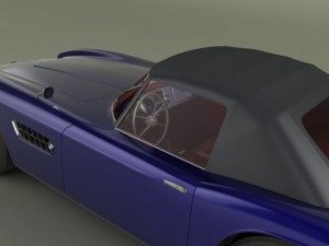 bmw  507 1958 3D Model