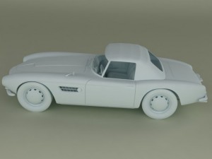 bmw  507 1958 3D Model