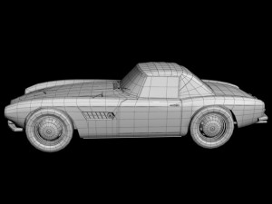 bmw  507 1958 3D Model