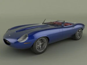 jaguar etype eagle speedster 3D Model