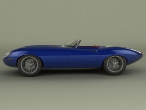 jaguar etype eagle speedster 3D-Modell