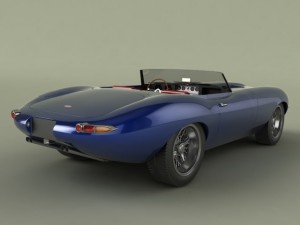 jaguar etype eagle speedster 3D-Modell