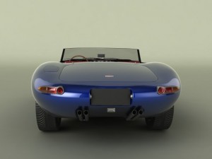 jaguar etype eagle speedster 3D-Modell
