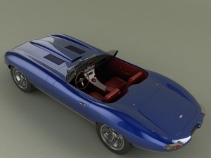 jaguar etype eagle speedster 3D-Modell