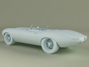 jaguar etype eagle speedster 3D-Modell