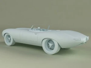 jaguar etype eagle speedster 3D Model