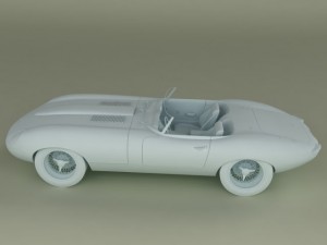 jaguar etype eagle speedster 3D-Modell