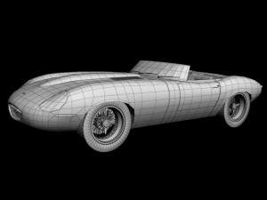 jaguar etype eagle speedster 3D-Modell