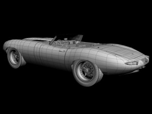jaguar etype eagle speedster 3D-Modell