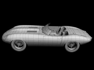 jaguar etype eagle speedster 3D Model