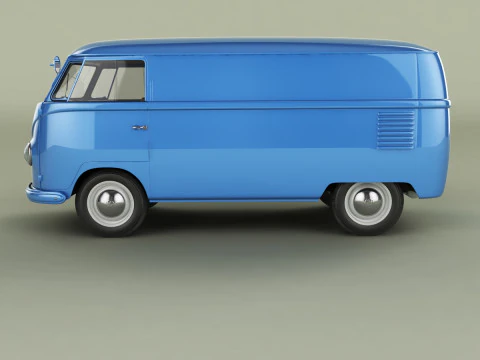 Volkswagen Type 2 van T1 3D Model