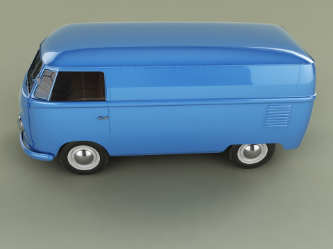 Volkswagen Type 2 van T1 Model 3D
