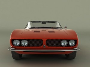 iso grifo convertible  1964 3D-Modell