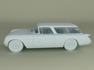 chevrolet corvette nomad concept 1954 Modèle 3D