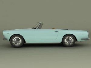 lancia flaminia gt convertible 3D Model