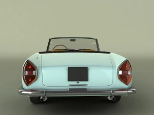 lancia flaminia gt convertible 3D Model