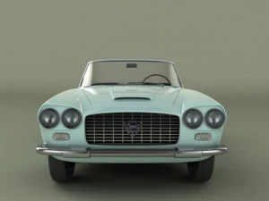 lancia flaminia gt convertible 3D Model