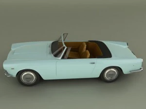 lancia flaminia gt convertible 3D Model