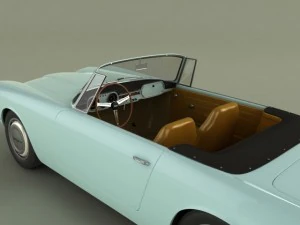 lancia flaminia gt convertible 3D Model