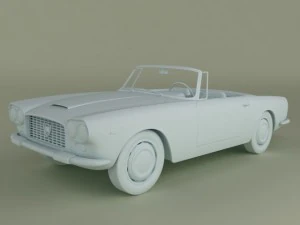 lancia flaminia gt convertible 3D Model