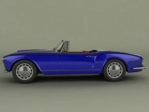 lancia aurelia gran turismo 3D Model