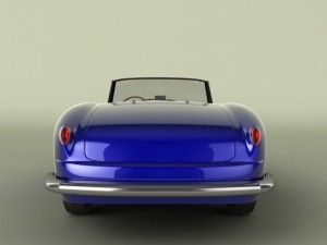 lancia aurelia gran turismo 3D 模型