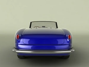 lancia aurelia gran turismo 3D Model
