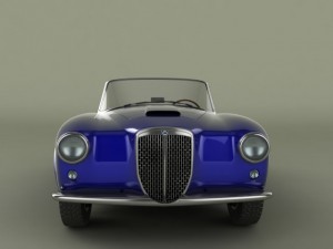 lancia aurelia gran turismo 3D 模型
