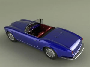 lancia aurelia gran turismo 3D Model