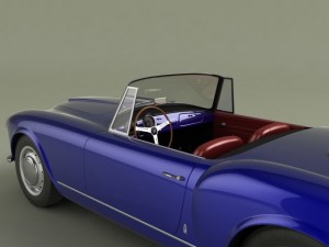lancia aurelia gran turismo 3D 模型