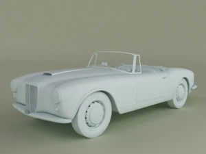 lancia aurelia gran turismo 3D Model