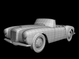 lancia aurelia gran turismo 3D Model