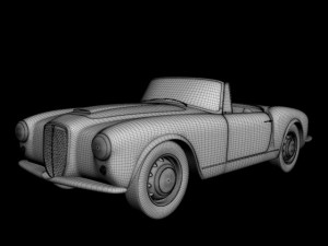 lancia aurelia gran turismo 3D 模型