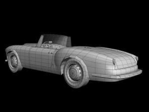 lancia aurelia gran turismo 3D 模型