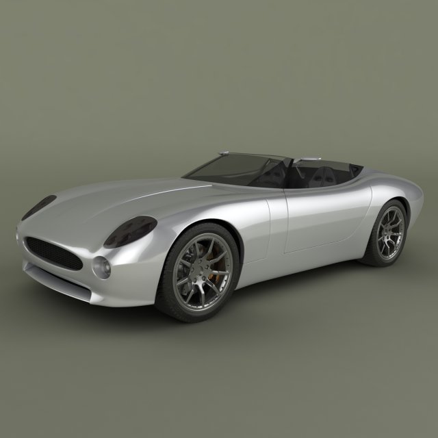 jaguar f type 2000 Model 3D .c4d .max .obj .3ds .fbx .stl .blend