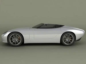 jaguar f type 2000 3D Model