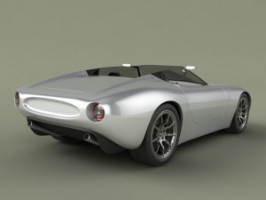 jaguar f type 2000 Model 3D