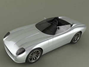 jaguar f type 2000 3D Model