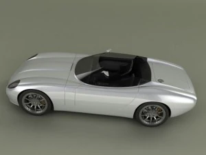 jaguar f type 2000 3D Model