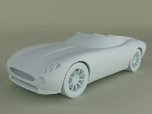 jaguar f type 2000 3D Model