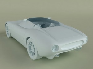 jaguar f type 2000 Model 3D