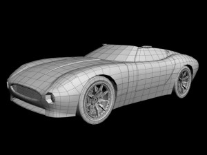 jaguar f type 2000 Model 3D